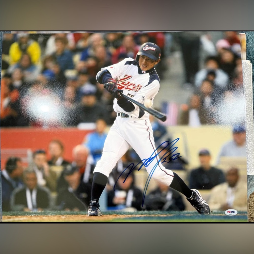 Munenori Kawasaki Autographed 16x20 Photo